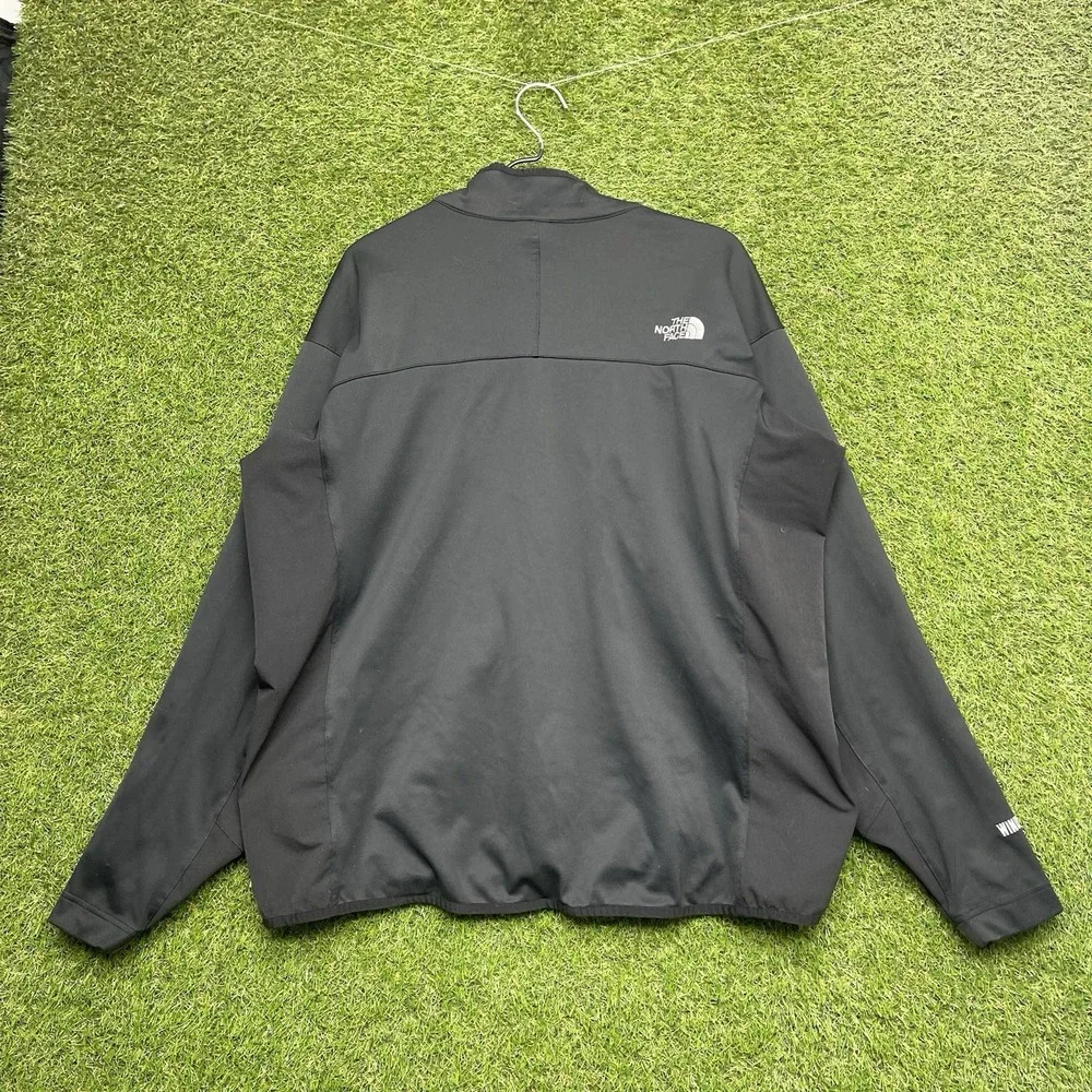 The North Face Summit Series Jacket Mens XL Black Windstopper Softshell Hiking
